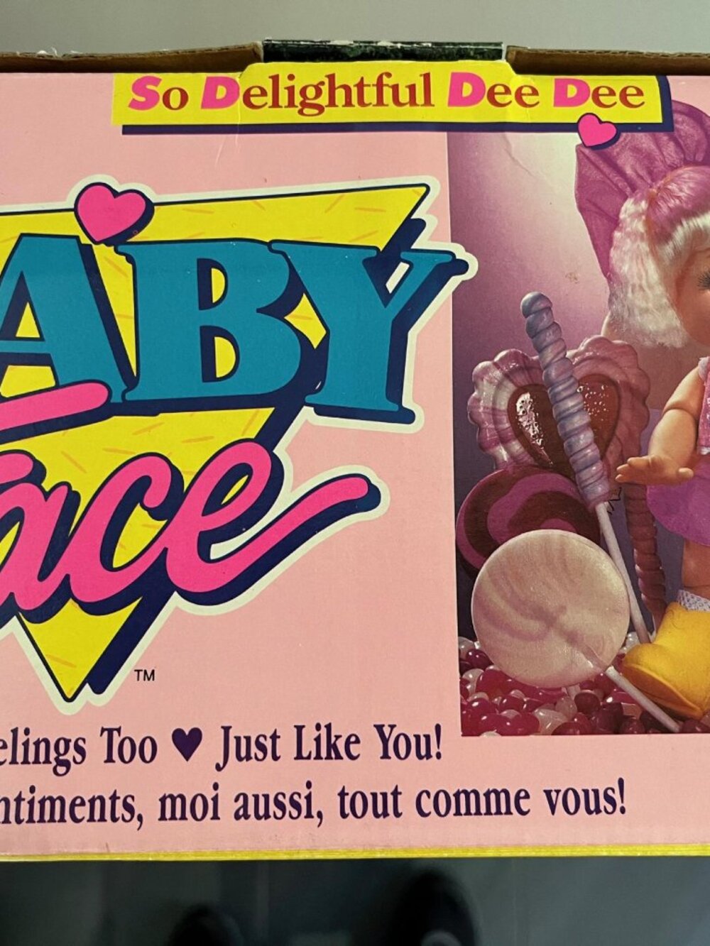 DOLL So Delightful Dee Dee #8 in Series Original Box, 13" Tall Galoob, Baby Face - Picture 9 of 9